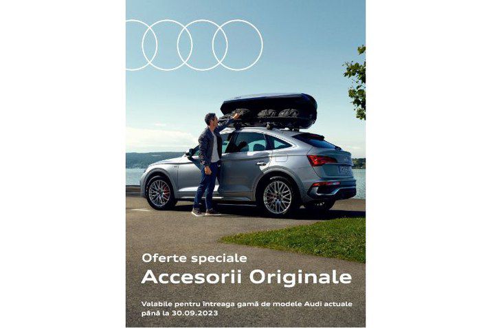 Audi - Catalog accesorii originale - primavara - vara 2023 Oferta acces